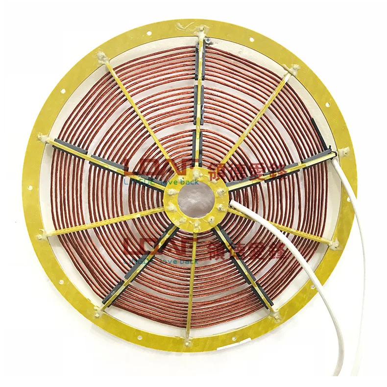 15 кВт домашняя Коммерческая индукционная плита в форме катушки с тонкой обмоткой из меди нагревательная пластина под заказ