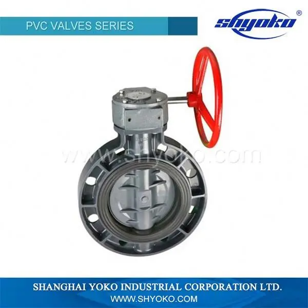 
For butterfly valve SCH 80 with 4 or 8 hole Plastic PVC ANSI Flange 