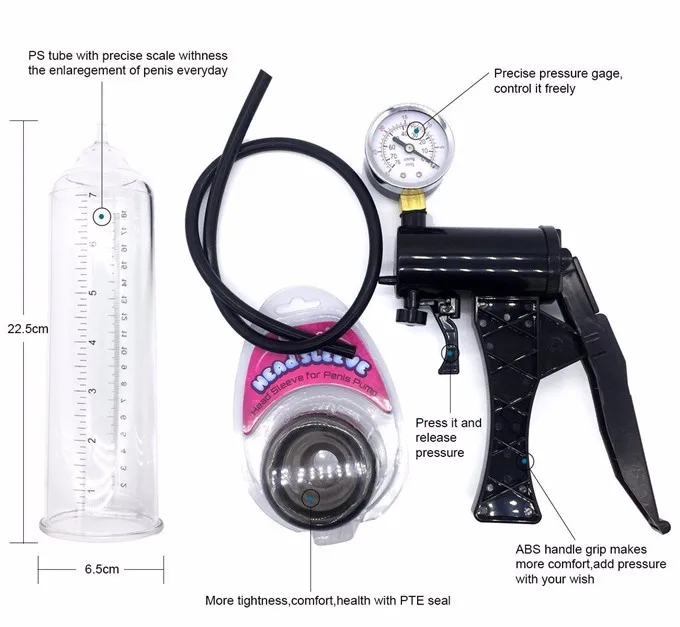 
Wholesale Male masturbation penis vacuum pump device penis enlargement 