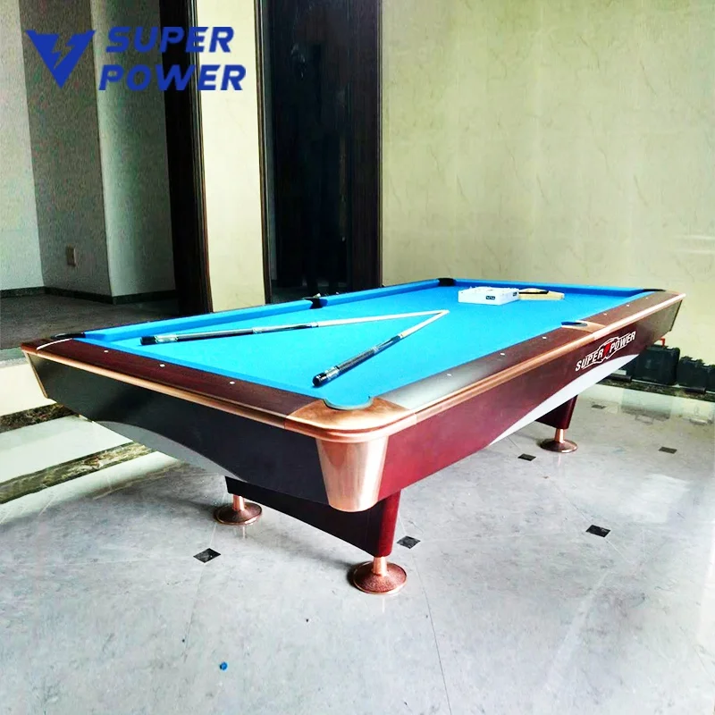 Factory cheap price hotsale 8ft 9ft slate billiard tables portable pool table in Philippine market