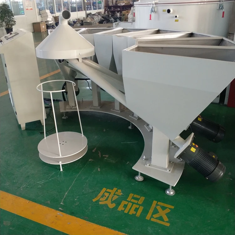 plastic powder gravimetric dosing system for produce plastic