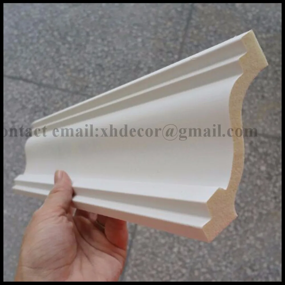 
High Quality Polyurethane Foam Wholesale Crown Molding for Exterior 
