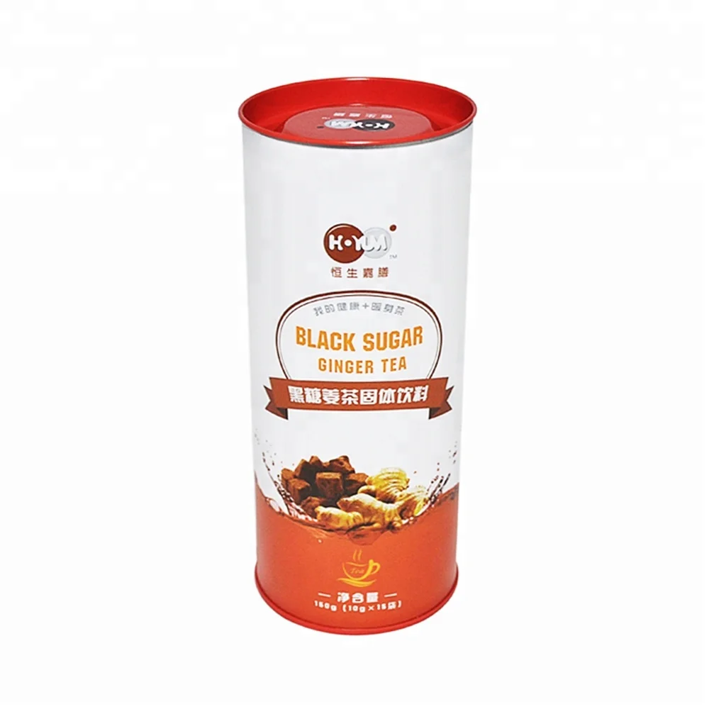 Customized plastic cylindrical containers for protein powder/food