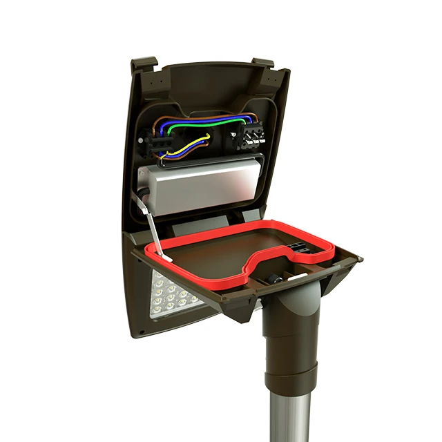 Adjustable arm 60mm pole led street light,10kv spd street light led 100w