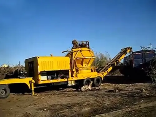 Tree stump crusher