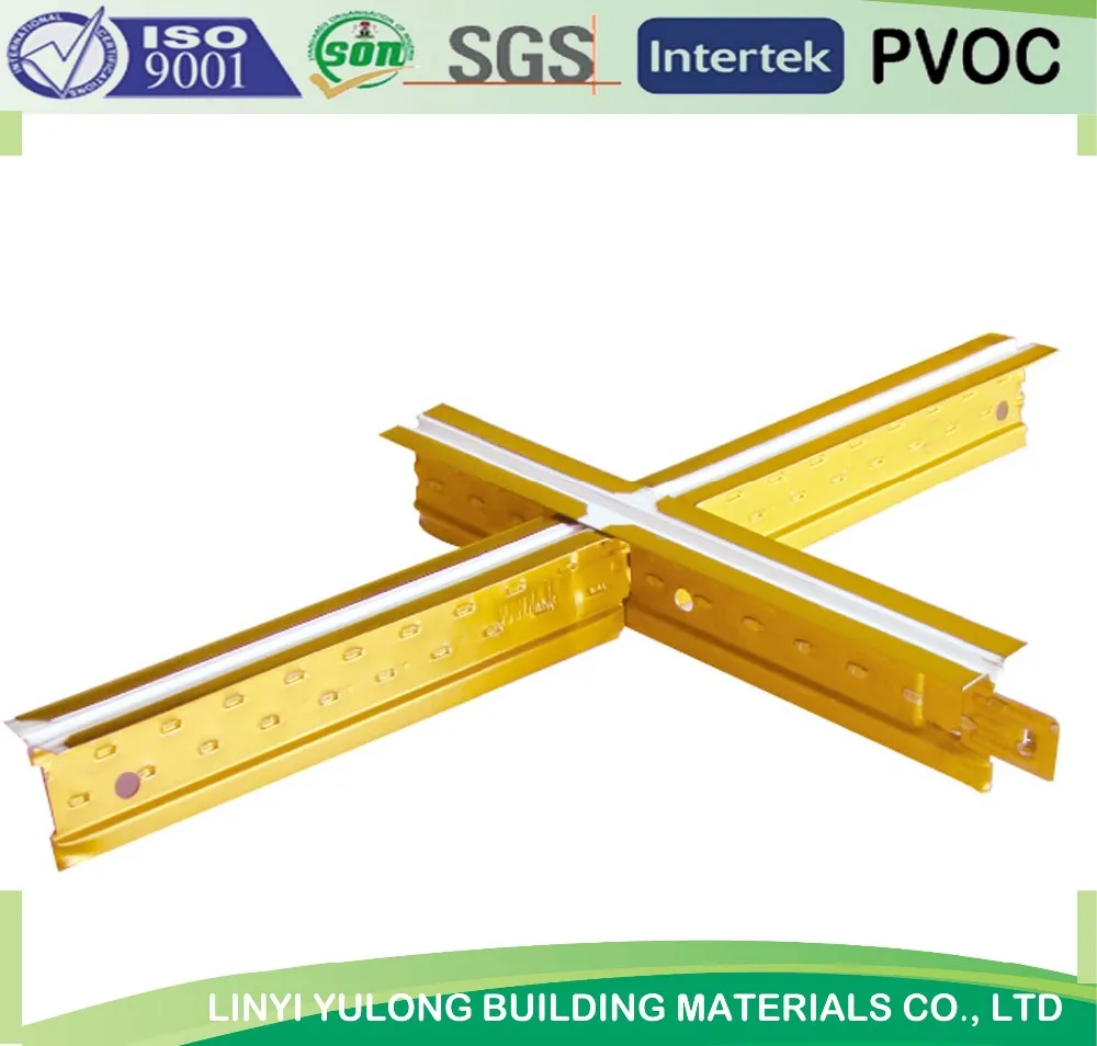 
32H Ceiling T-Grid / T-bar /ceiling tile for PVC Gypsum ceiling and Mineral Fiber ceiling 