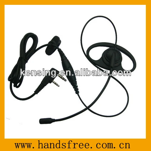 портативной радиостанции наушник с кольцом d крепления наушников мини микрофон