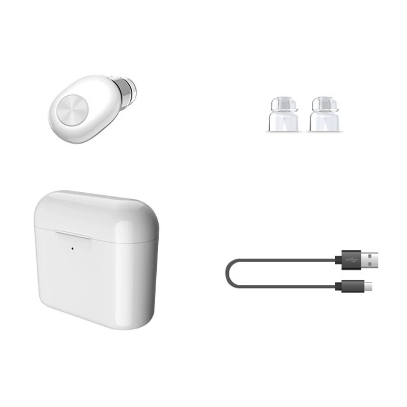 BL1 mini wireless BT headphones headset BT earphone with charger box