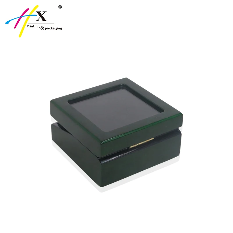 2021 wood sublimation blank watch storage box with glass lid