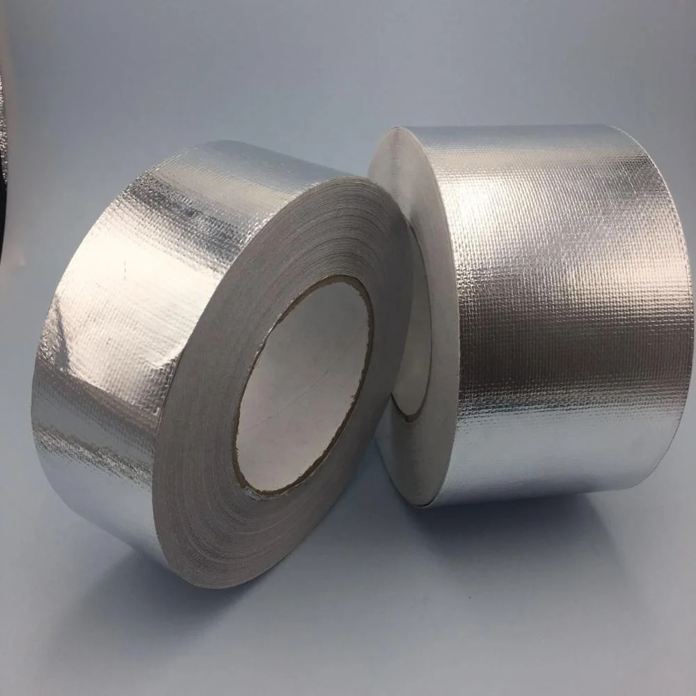 Стекловолоконная усиленная клейкая лента из алюминиевой фольги