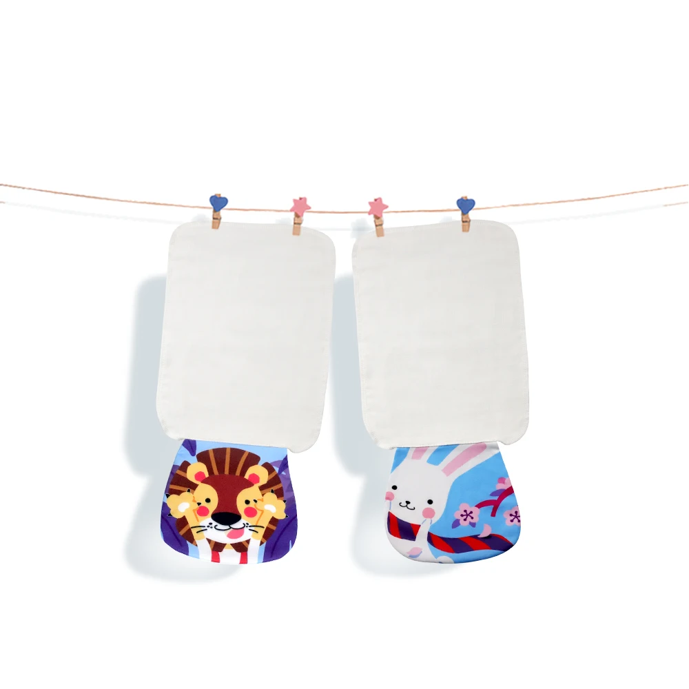 
UEK Kids Towel Original Cartoon Cotton Baby Sweat Towel 