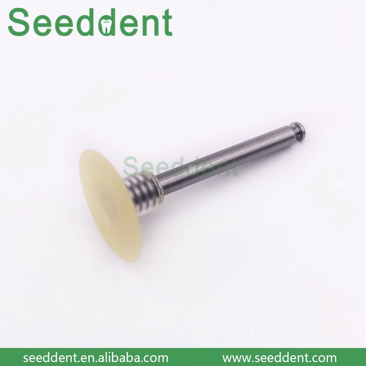 Diameter 12mm Dental STEM Polishing Discs for Gross Reduction/Contouring/Finishing/Polishing