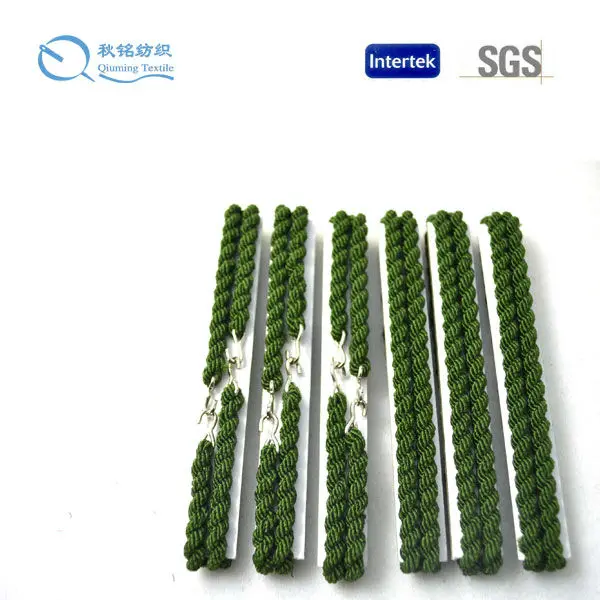 OEM Elastic Boot Straps, Boot Bands with Hook, Elastic Twisted Cord