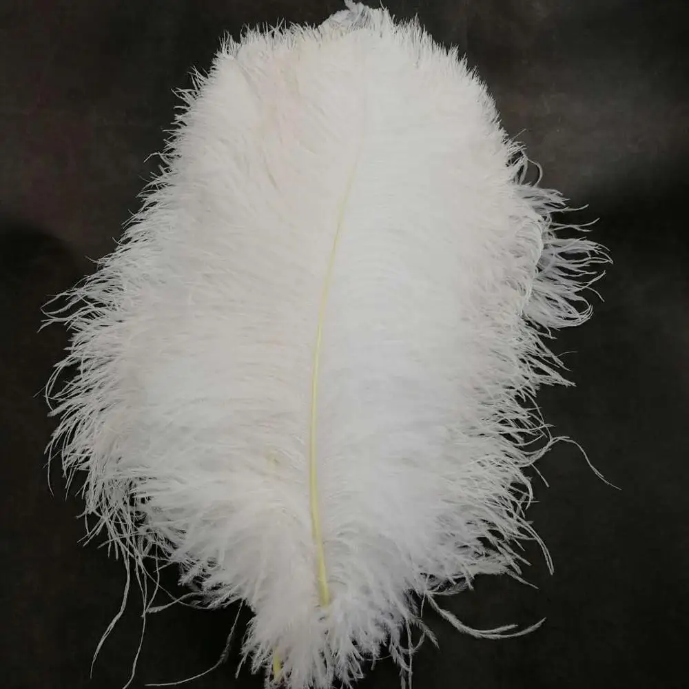 45 50cm Snow white artificial ostrich feather