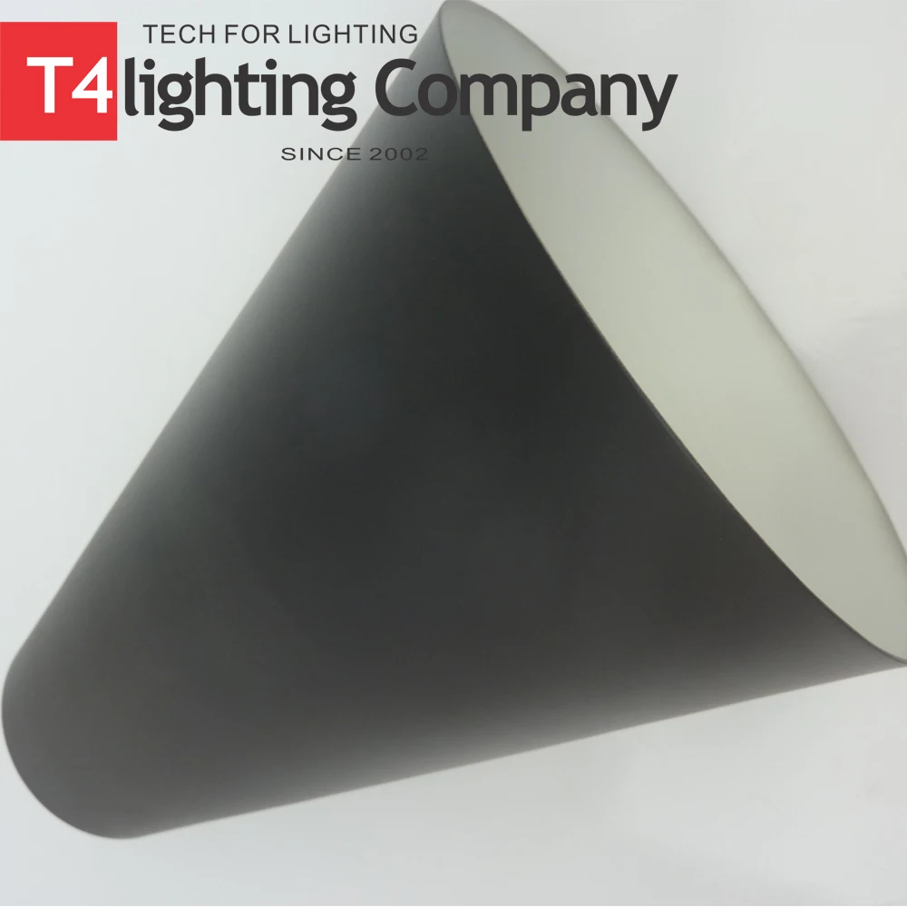 OEM Aluminum Spinning Metal Cone Shaped Lamp Shades
