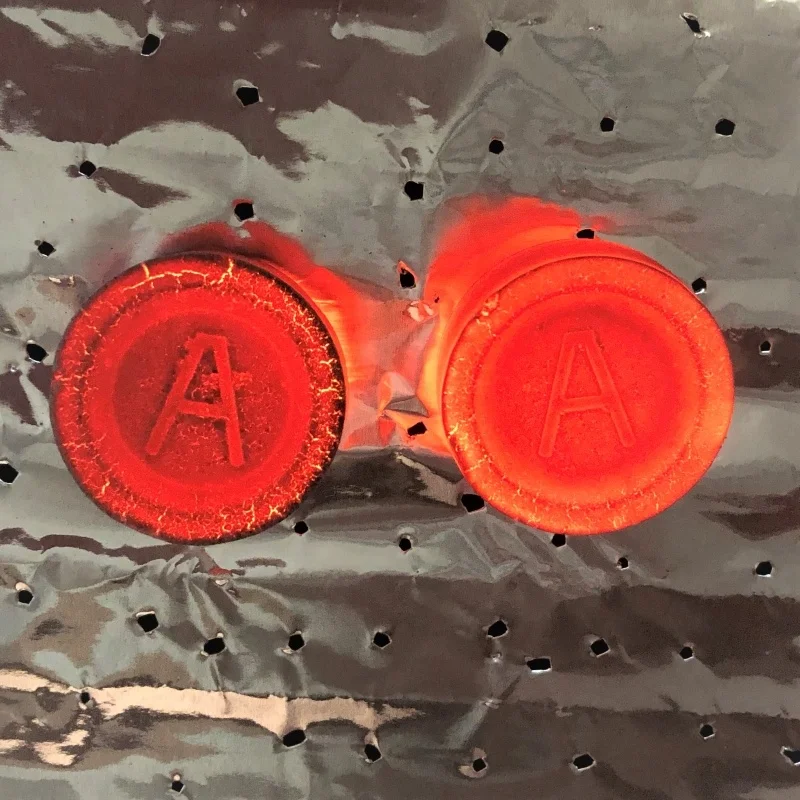 YKS Arabic wholesale quick light round shisha hookah charcoal tablets