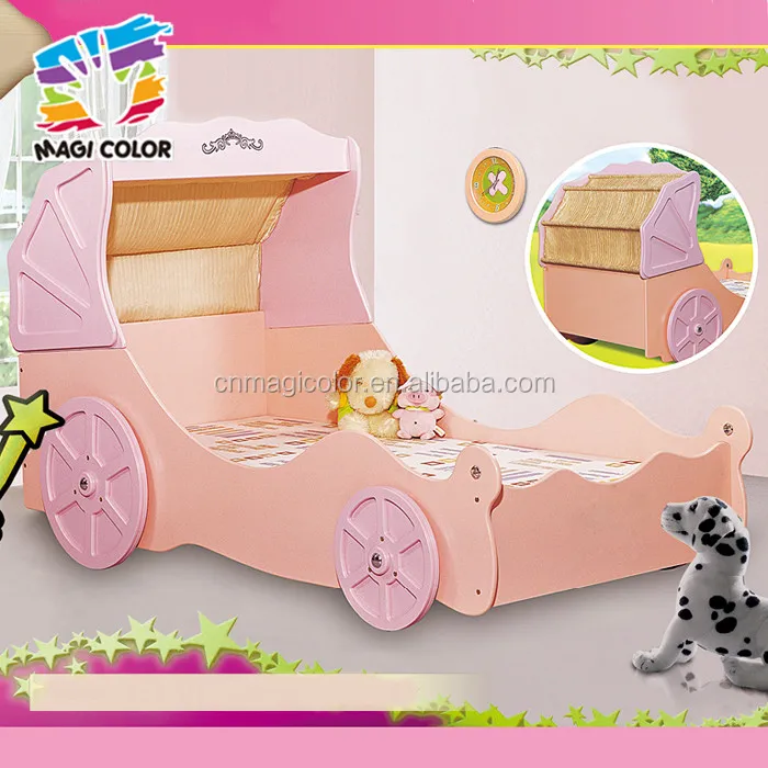 2016 Wholesale Wooden Princess Carriage Bed,high Quality Wooden Princess Carriage Bed,sale Wooden Princess Carriage Bed W08A057
