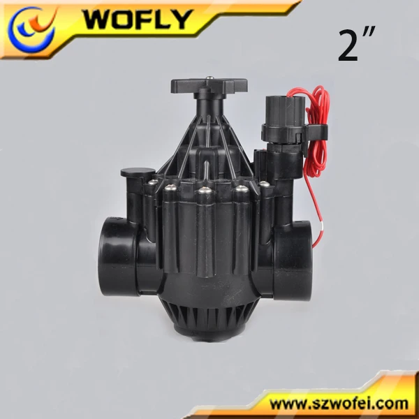 2 Inch 1 Inch 1.5 Inch 12V Plastic Solenoid Valve For Farm Irrigation System
