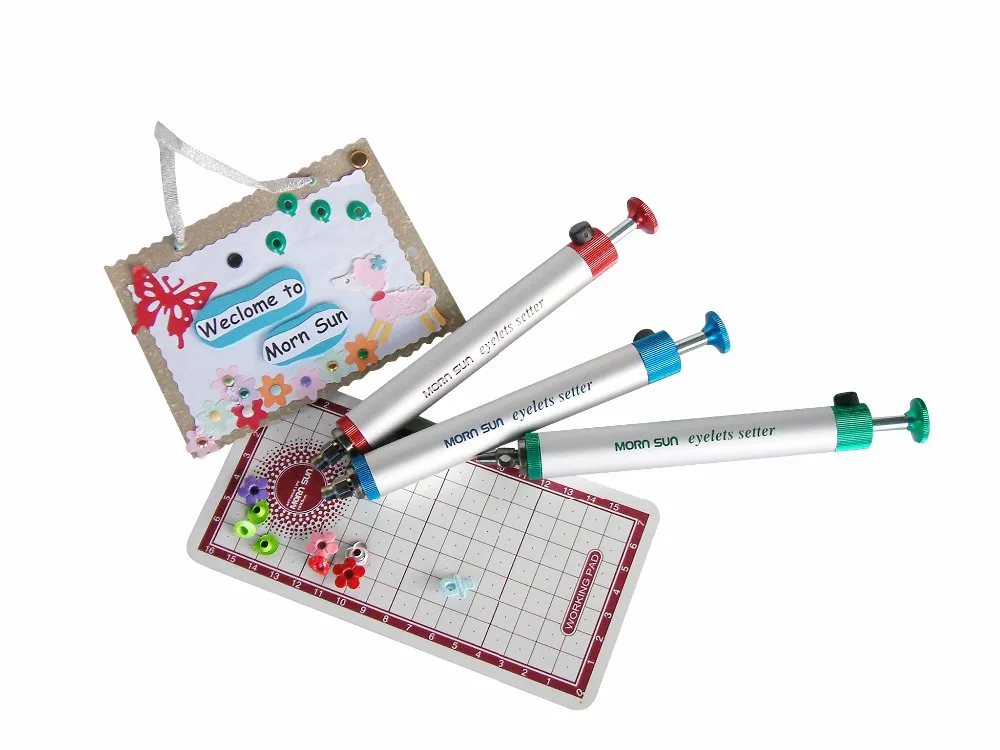 Taiwan art craft tool Stable supply Punch button eyelet tool set