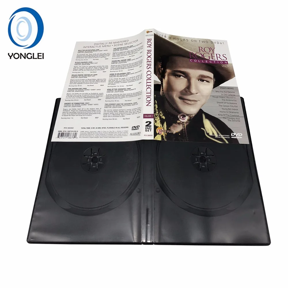 DVD duplication and printing DVD replication packaging with DVD slipcase