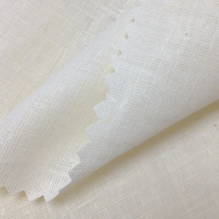 Top Quality 128gsm Hemp Cotton Blend Woven Fabric For Bedding Sheet