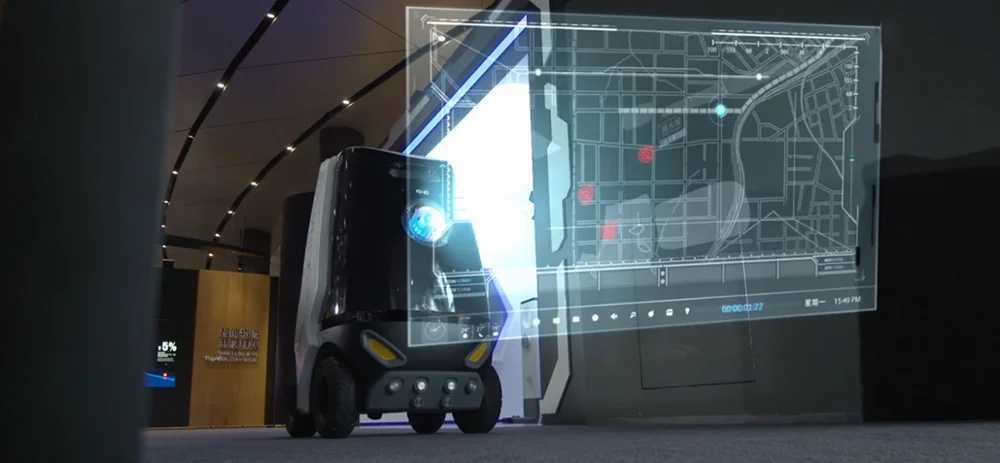 
smart high tech Express logistics Robot design for Alibaba 