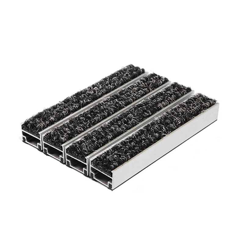 Outdoor Aluminum Frame Entrance Mat Insert Carpet As Antislip Matting System