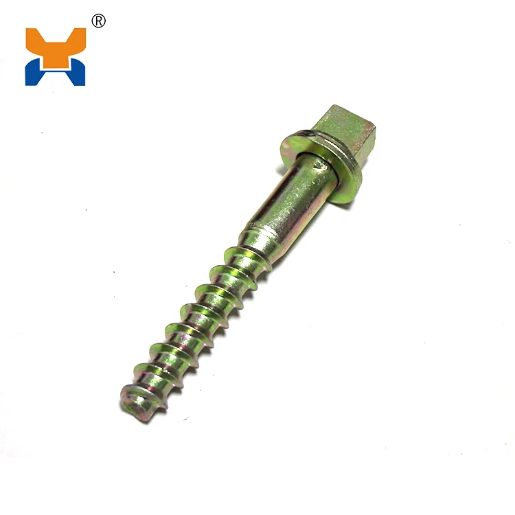 high quality China Railway locomotive accessories customized steel railway fastening system screw spikes