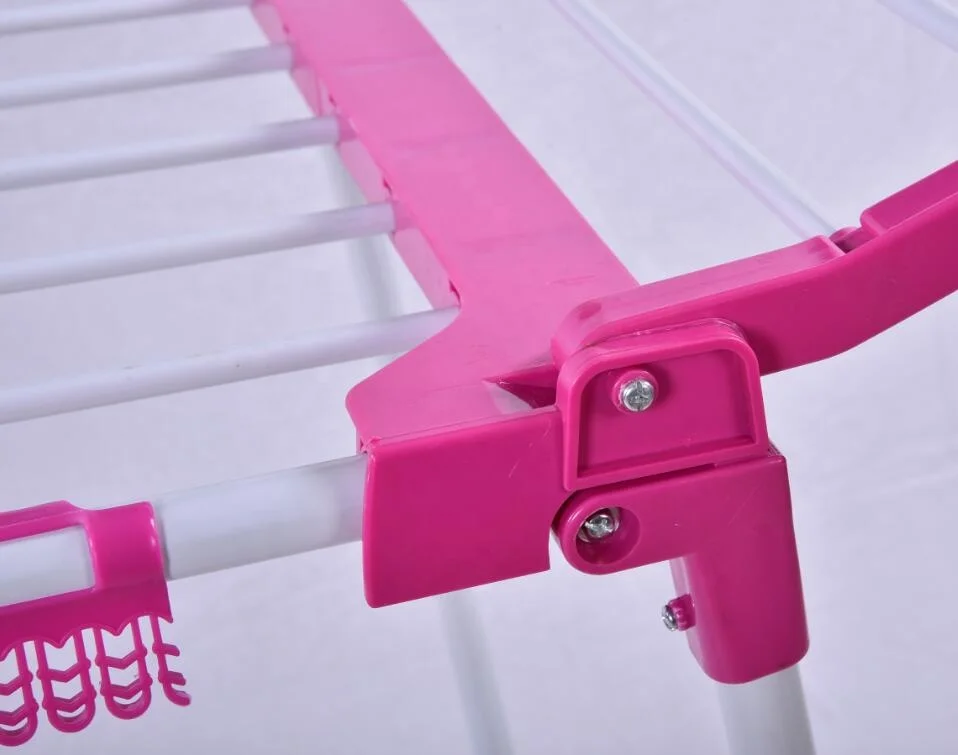 Metal Clothes Airers Drying Rack Folding Indoor & Outdoor Cloth Hanger Rack