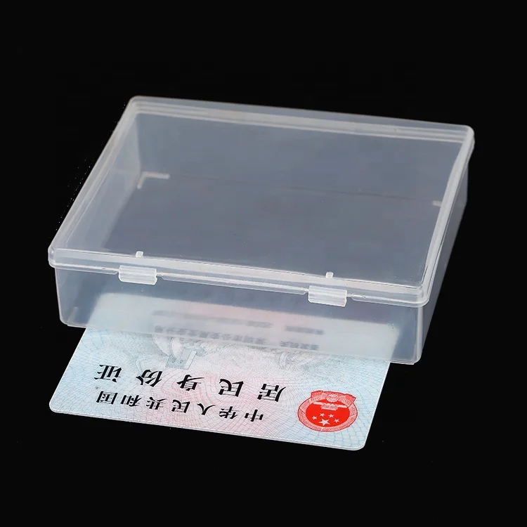 Customized Medical Cotton Swab Packaging Plastic Boxes PP Hair Clip Pins Storage Container