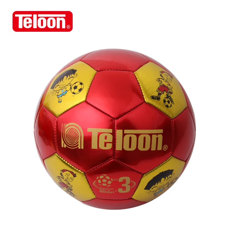 Teloon high quality 3# Children PVC Soccer balls/football with new design