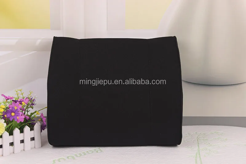 Cheap Wholesale Car driver memory foam seat back cushion chair lumbar Support Cushion