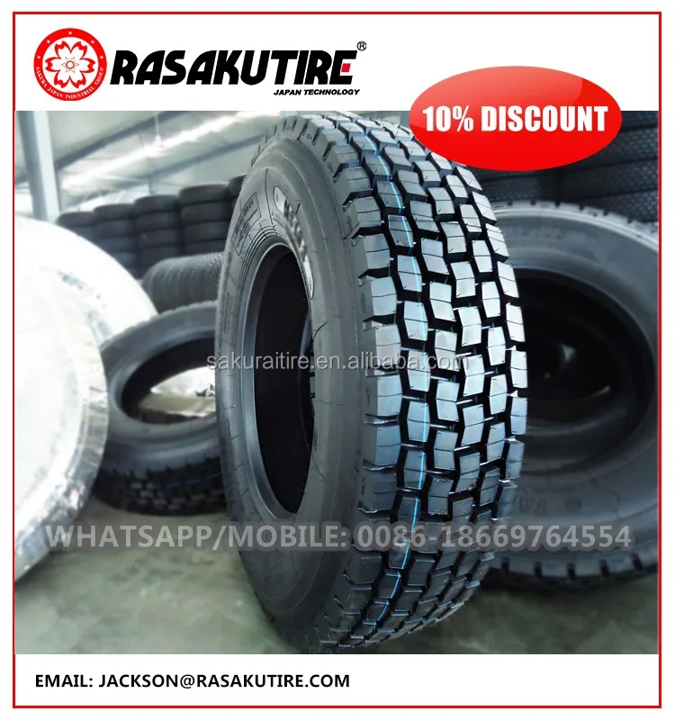 Safe steer wheel truck tire 285 75r22.5 255 70r22.5 from WANLI factory