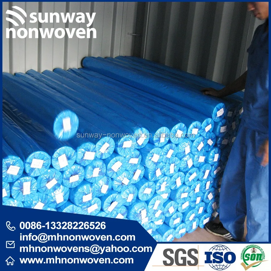 100% Polypropylene PP Spunbond Thermal Bond Nonwoven Fabric