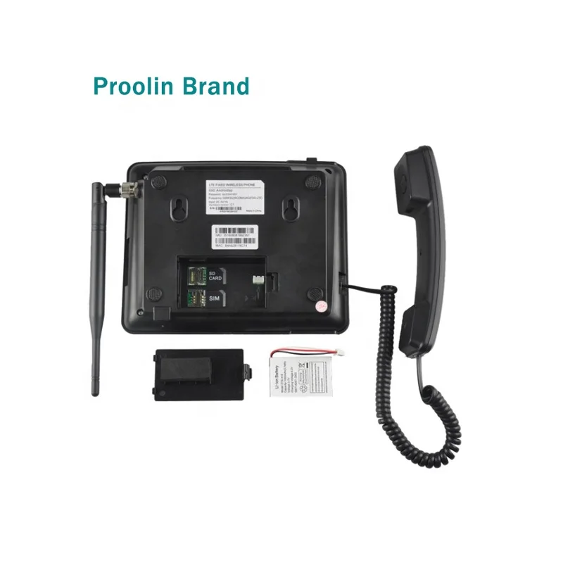  Wifi/wifi hotspot 4g android gsm fixed wireless desktop phone with 1 sim