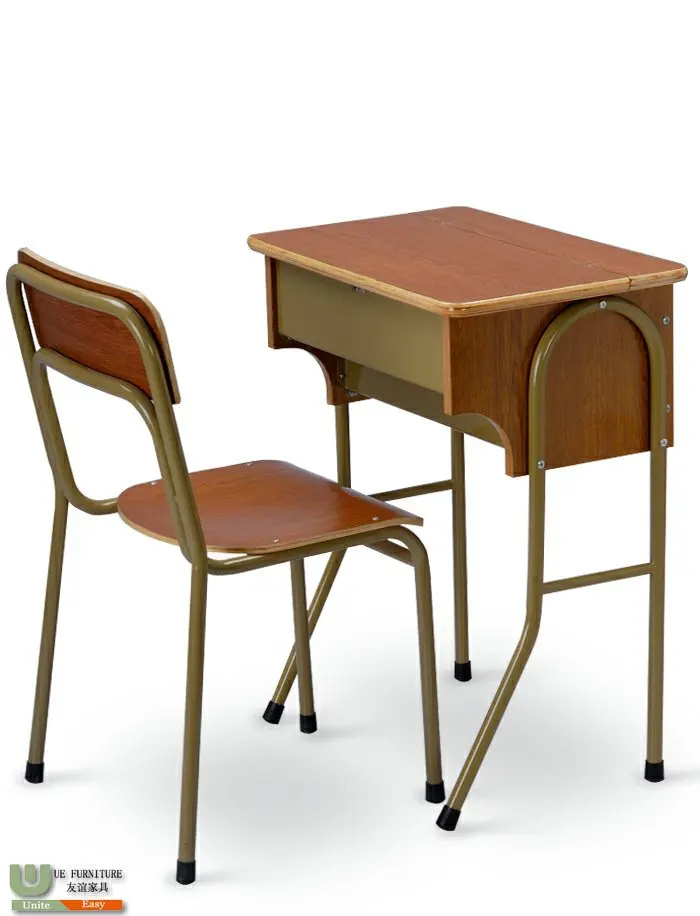 Дешевый заводской учебный стол, стол для одного школьника и Набор стульев для школьной мебели