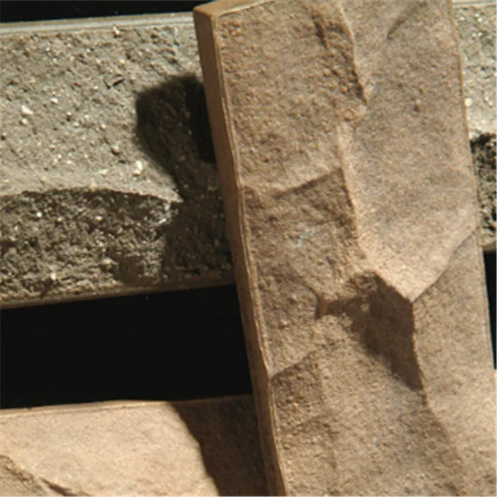 Exterior Wall cladding decoration clay brick, red art brick