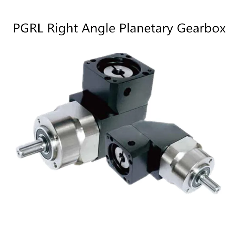 factory price dc servo motor encoder 24V 400W Brushless dc motor with brake and right angle planetary gearbox for AGV vehicle