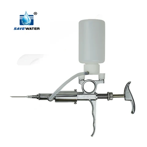 5ml veterinary automatic vaccinator syringe for poultry livestock vaccine pistol