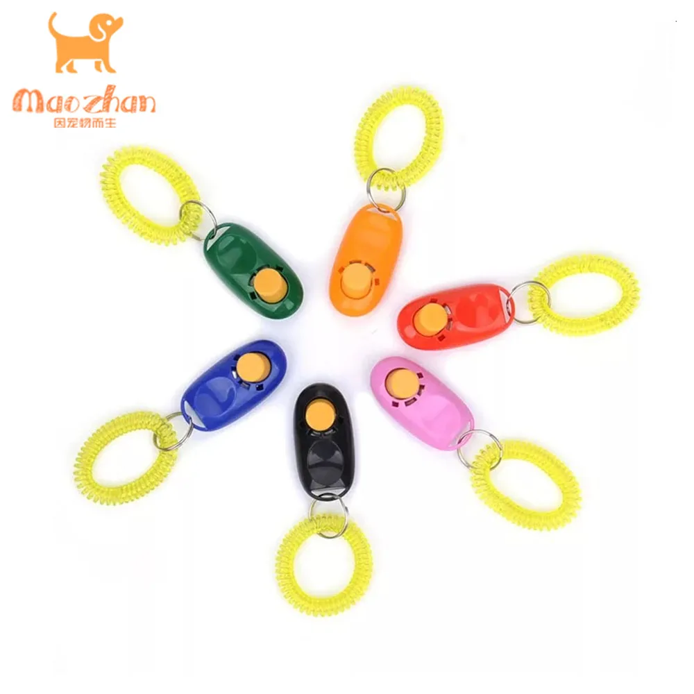 Hot Selling Pet Sound Trainer Custom I-Click Dog Training Clicker Dog Trainer Clickers