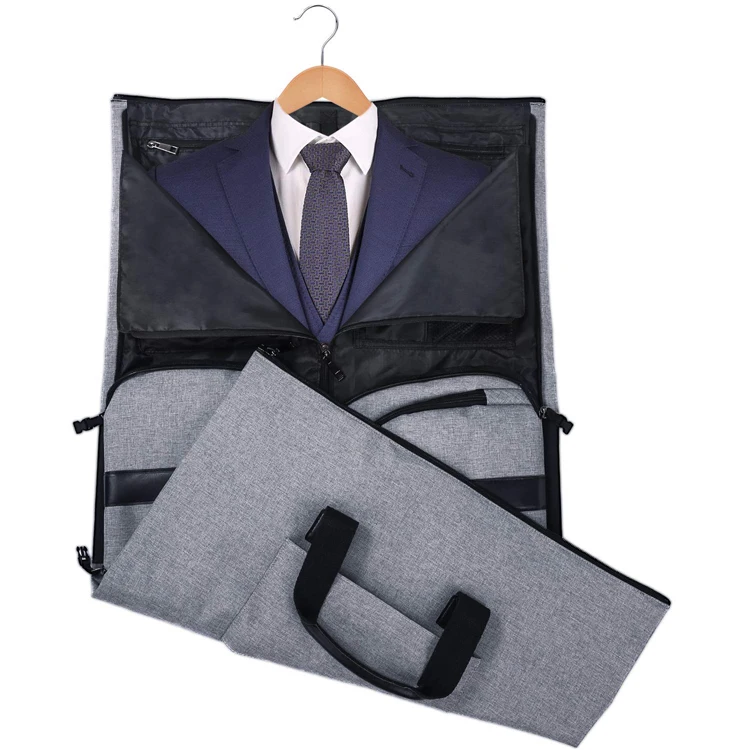 Versatile Business Travel Bags Companion: Foldable & Convertible 2-in-1 Garment Bags for Seamless On-The-Go Fashion Protection