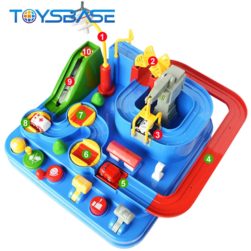 New Products Kids Play Slot Car Set Plastic Fast Track Toys
