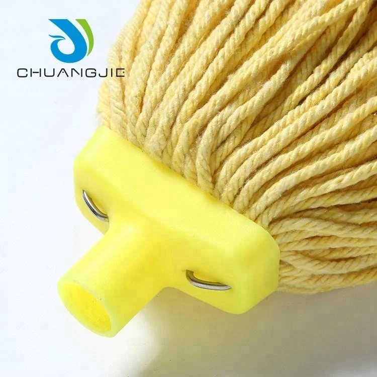 Wholesale Custom Floor Cleaning Mop Refill Cotton Polyester Fabric Replacement