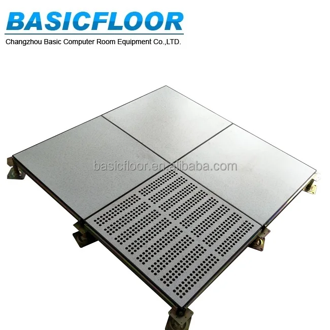 
Alibaba China supplier pvc anti-static steel airflow raised access floor 