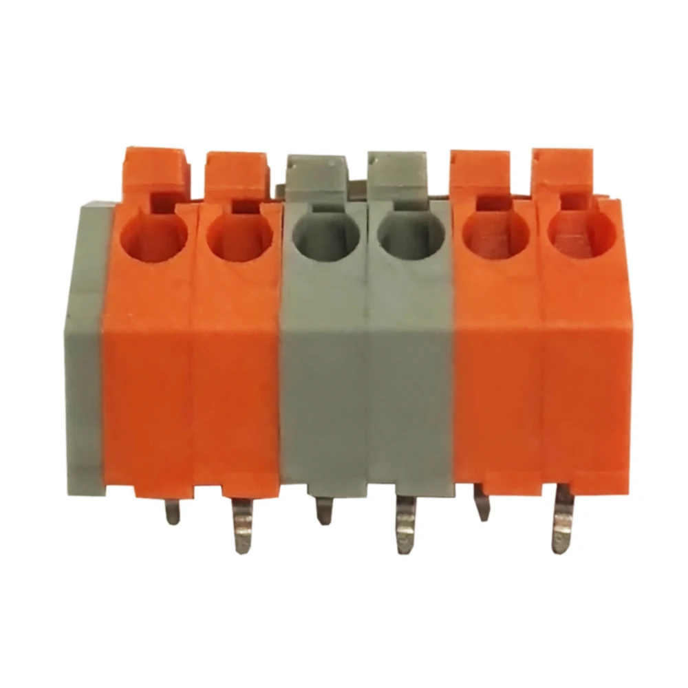 2.5mm 3.5mm colorful 250 spring terminal blocks connector