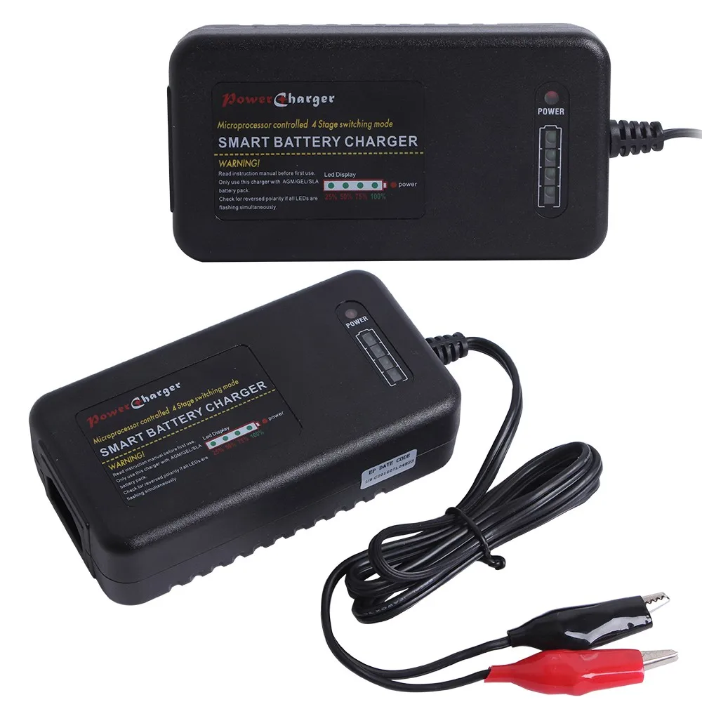 Manufacturer price 12V 4Ah ebike battery charger SLA AGM GEL Lead acid battery charger 60W