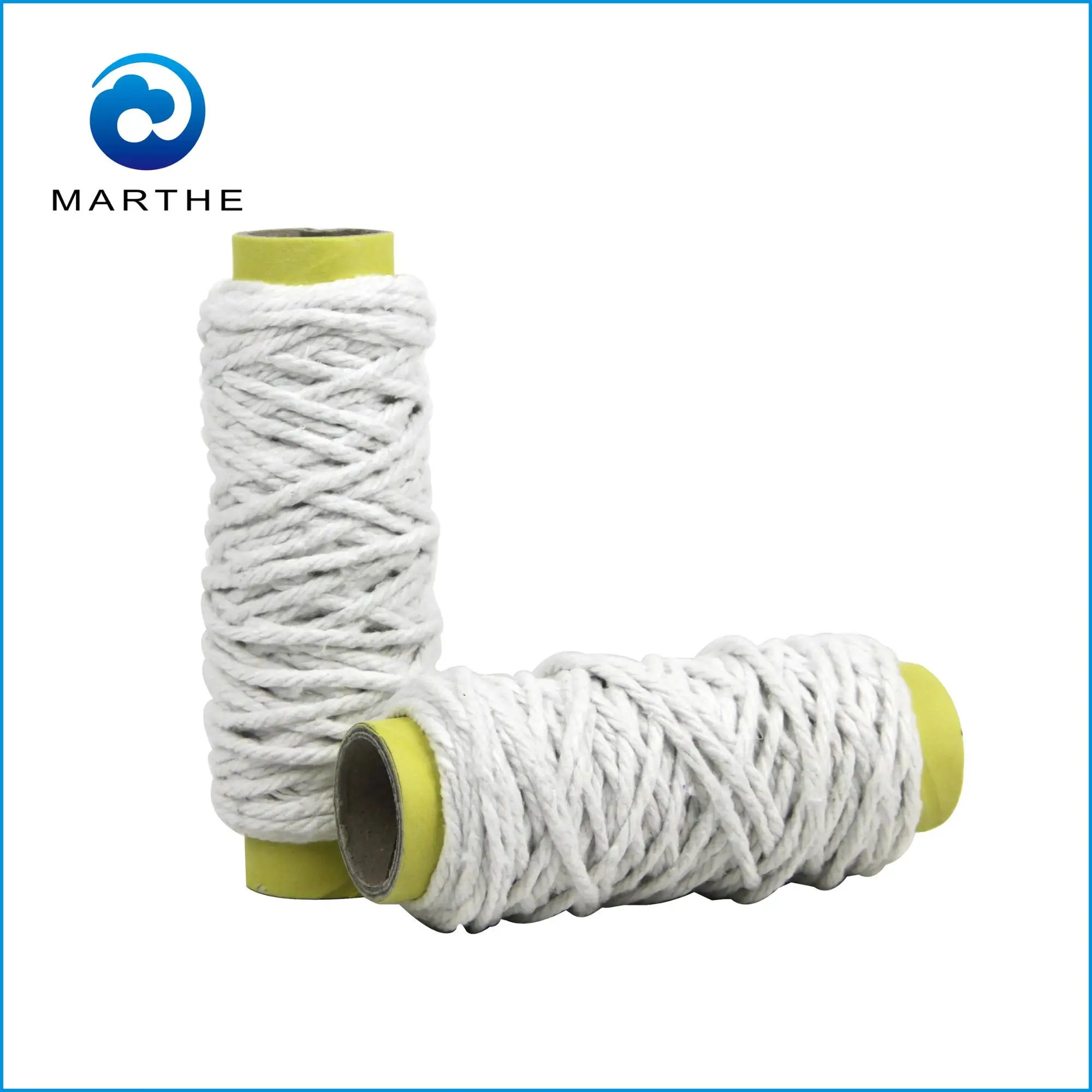 
Bi color cotton and polyester mop yarn 