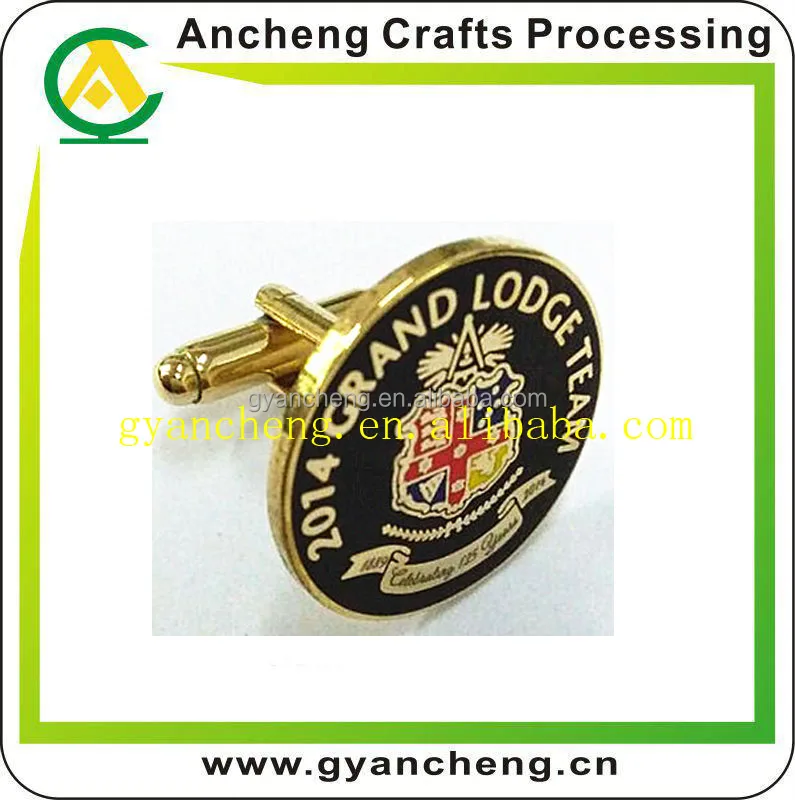 Hot sale 2023 Cool Design Gun Shaped Western Shooting Metal Badges&Enamel for Sale