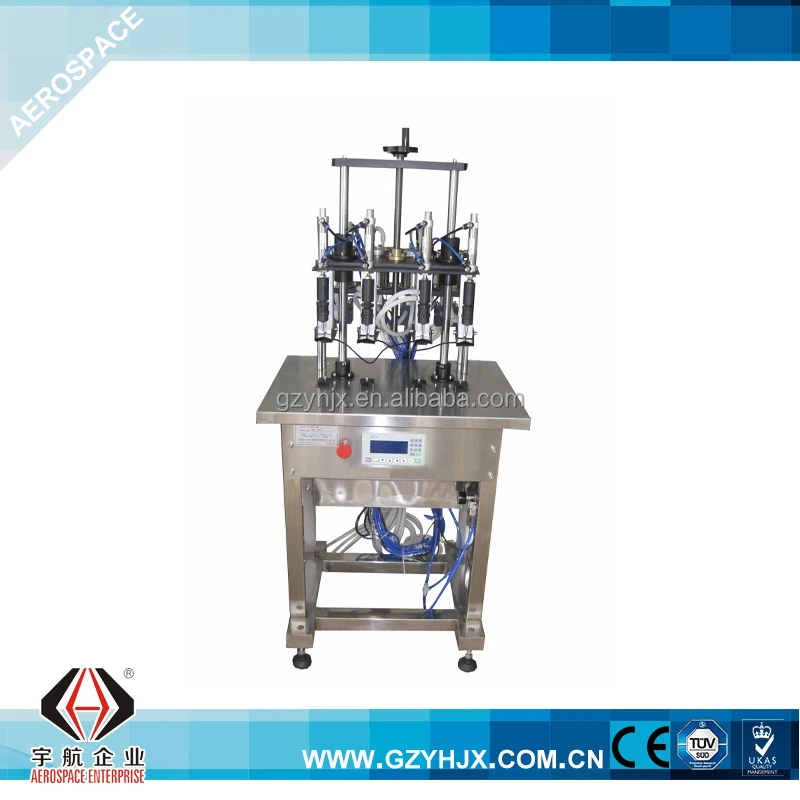 Semi auto 4 Heads Essential Oil Water Perfume Filling Machine Bottle Vacuum Perfume Filler Manual Filling Machine