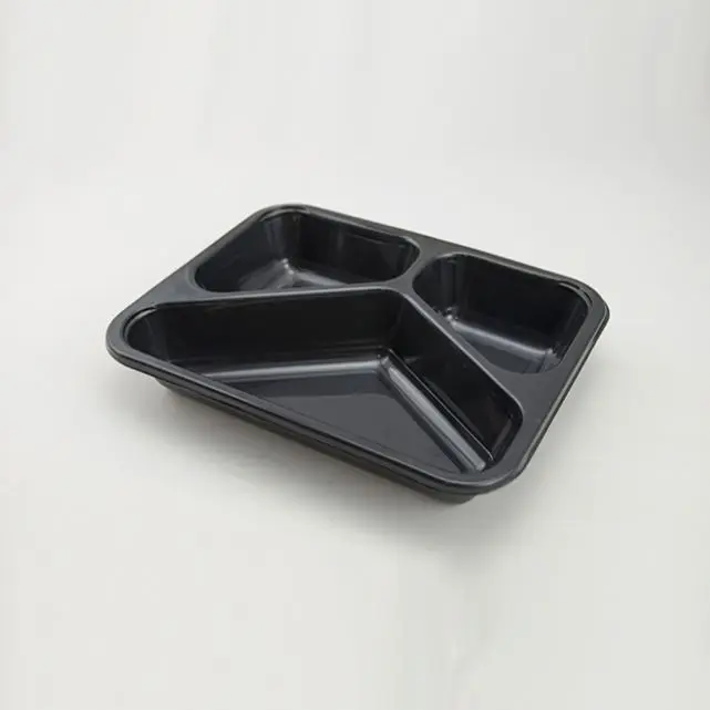 Inflight CPET ovenable авиакомпании еды лоток одноразовые